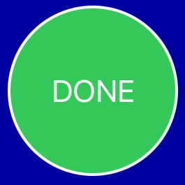 Screenshot of the done button.