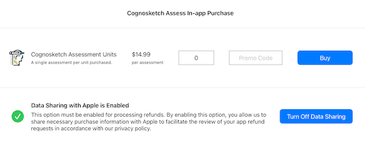 Data Sharing Consent Toggle